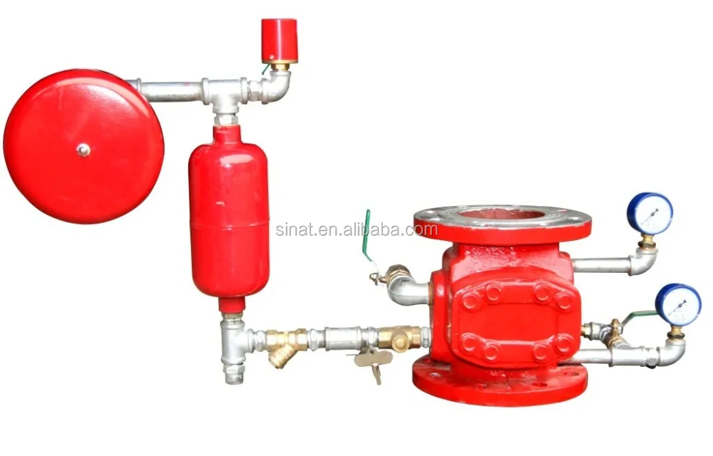 Wet Pipe Fire Alarm Check Valve 3 to 8 Inch Fire Equipment