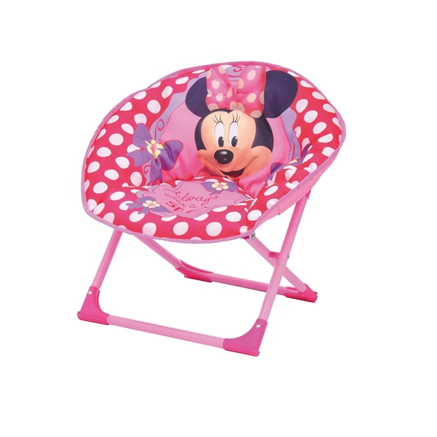 Toddler Folding Saucer Chair With Cushion Ages 3+ Buy Folding Chair
