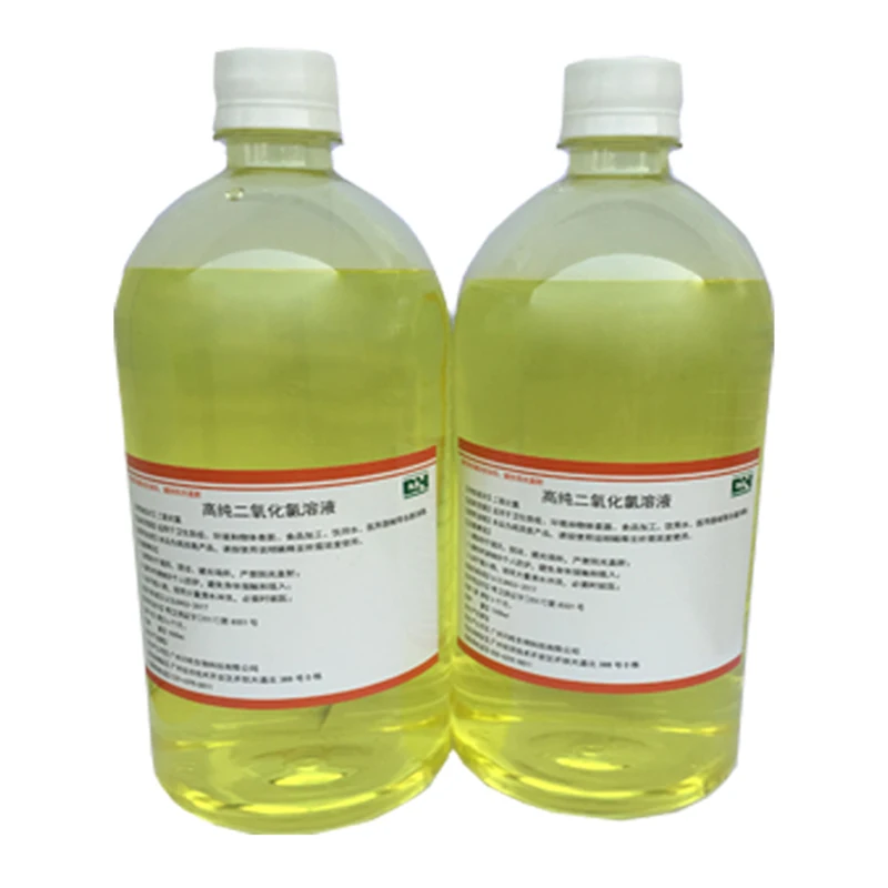 liquid disinfectant chlorine dioxide generator stabilized