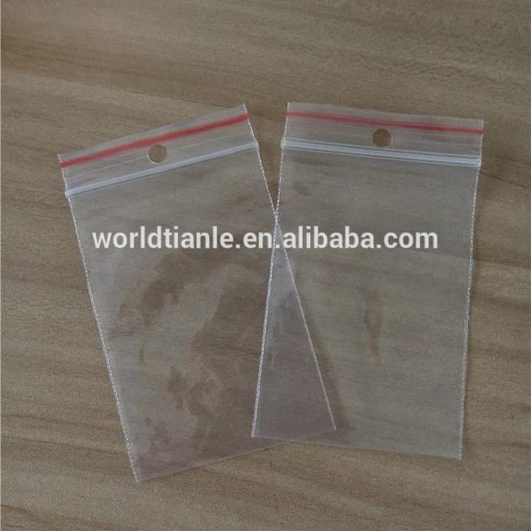 big size zip lock plastic bolsa