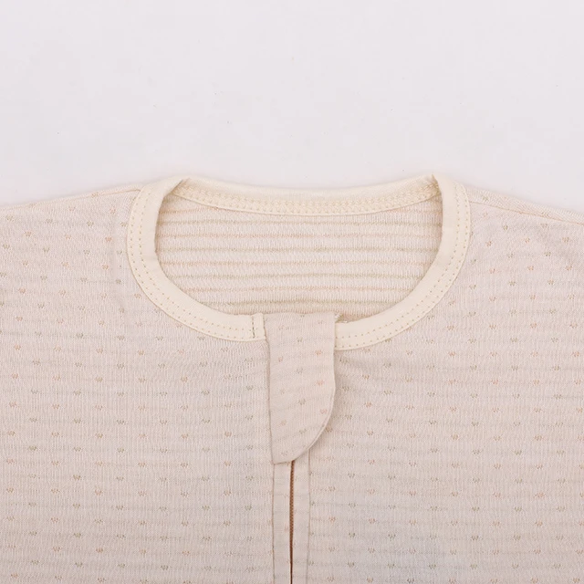 Оптовая Продажа Лето 100% органический хлопок детский спальный мешок с длинными рукавами