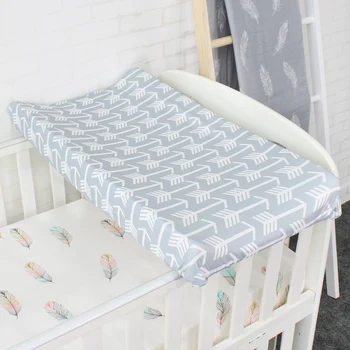 LifeTree Cute Comfortable organic polyester Newborn baby Infant bed diaper waterproof changing pad cover