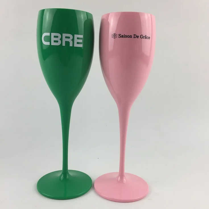5 унций пластиковые флейты для поднятия тоста шампанского на