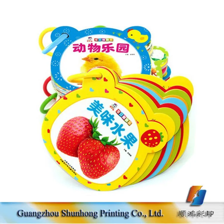 Фабрика в Гуанчжоу, дешевая индивидуальная детская спиральная переплетная доска, детская доска, книга, оптовая продажа