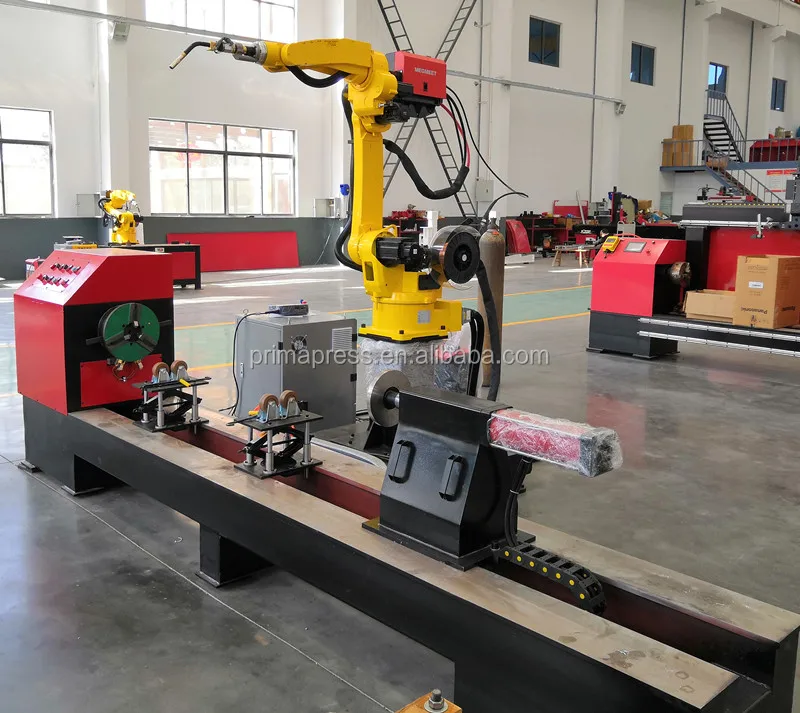 6 Axis Industrial Robot Arm Laser Welding Machine For Corner Welding ...