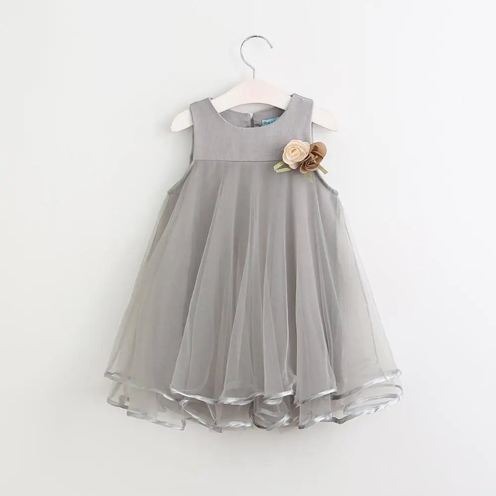 2017 New Model 2-7 Year Old Baby Girl Party Dress Children Frocks Designs