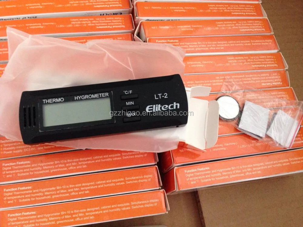 Elitech LT-2 Thermometer and Hygrometer Temperature and Humidity