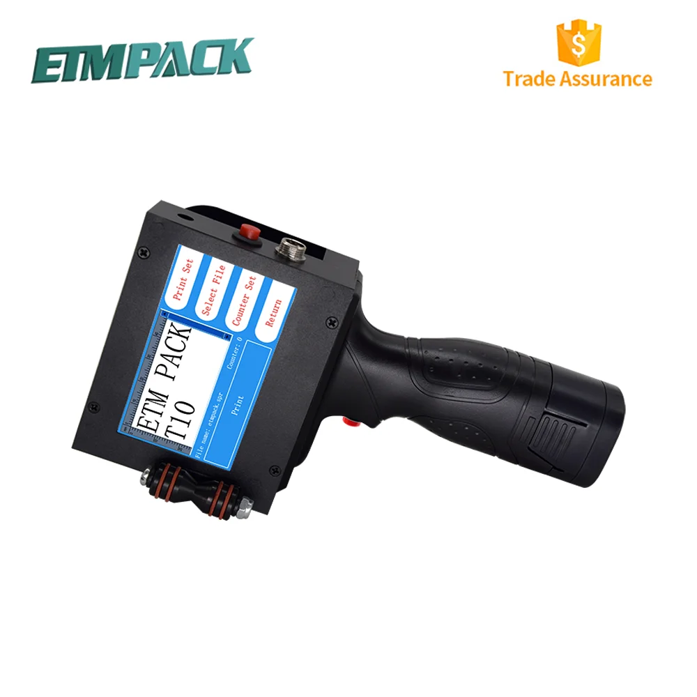 2020 хорошая цена Высокое качество Портативный Срок годности портативная машина тепловой струйный принтер для дерева