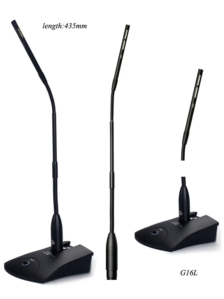 SINGDEN Noise Canceling Electret Condenser Microphone Gooseneck Microphone
