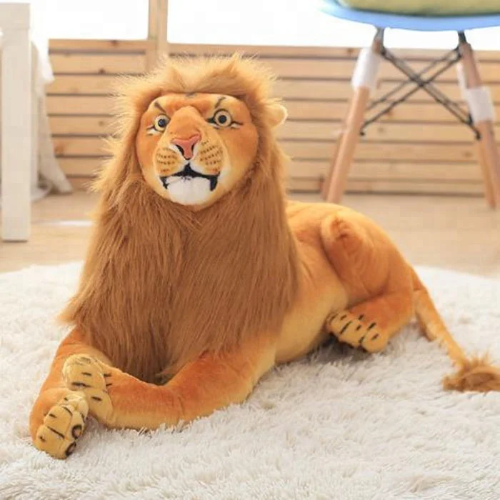 large stuffed lion toy