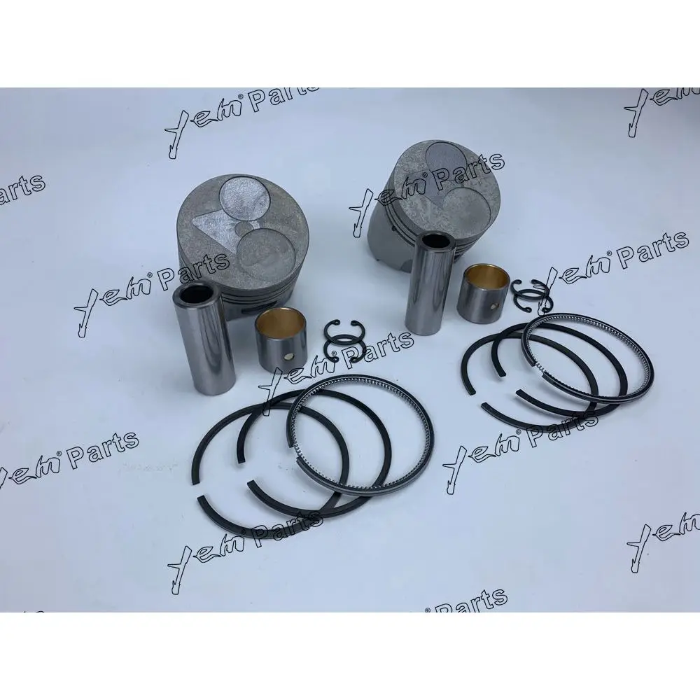 Z402 Piston Set With Piston Rings STD for Kubota Engine 2