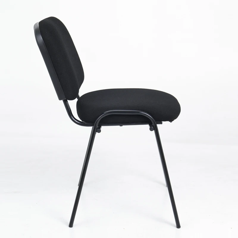 Metal Frame Fabric Armless Stackable Mesh Conference Chairs Conference Room Visitor Chair