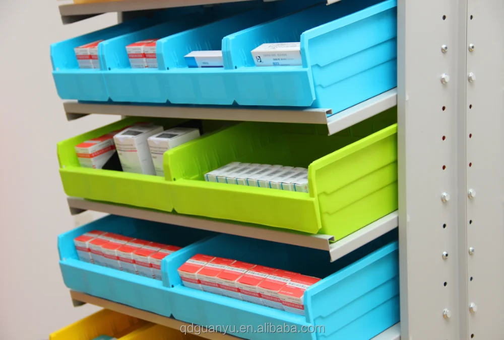 Kanban Picking Rack with Plastic Shelf Bin