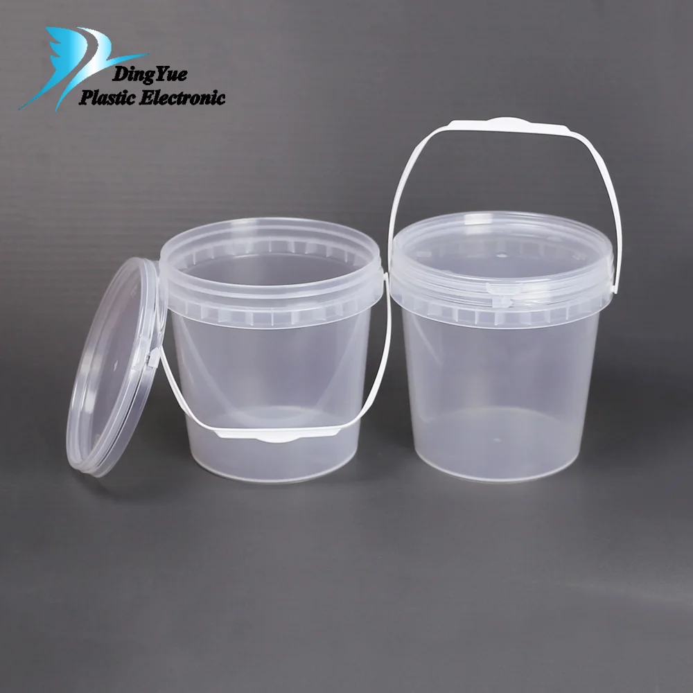 factory price China manufacturers small plastic buckets with lids