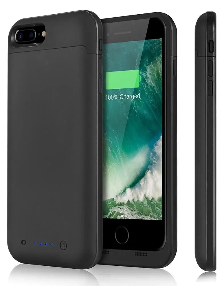 Новейший дизайн сок аккумулятор чехол для IPHONE 7 / 8 PLUS, чехол для аккумулятора AMAZON горячие продажи прямая продажа с фабрики