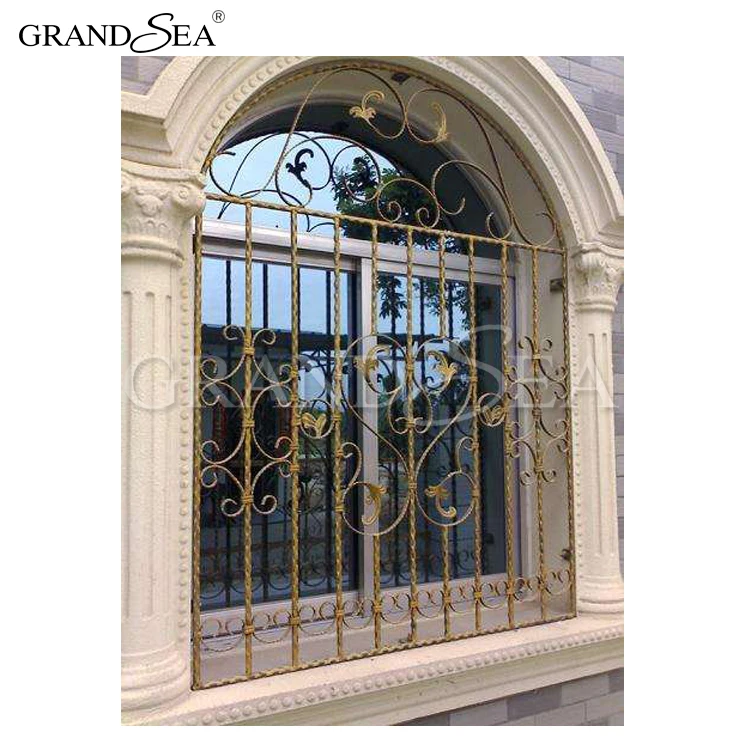 家具 Iron Window Ace Luxury Design Wrought Iron Window Excellent Quality