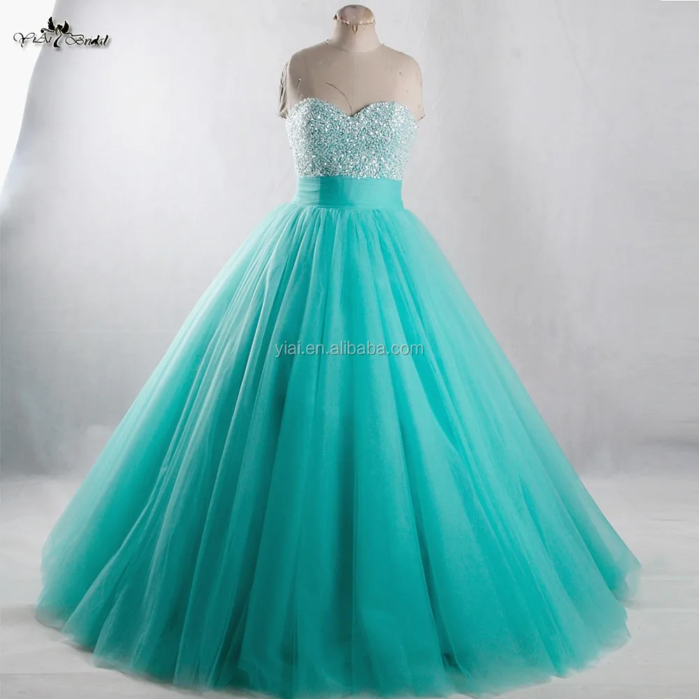 Mint green sweet 16 dress Clearance