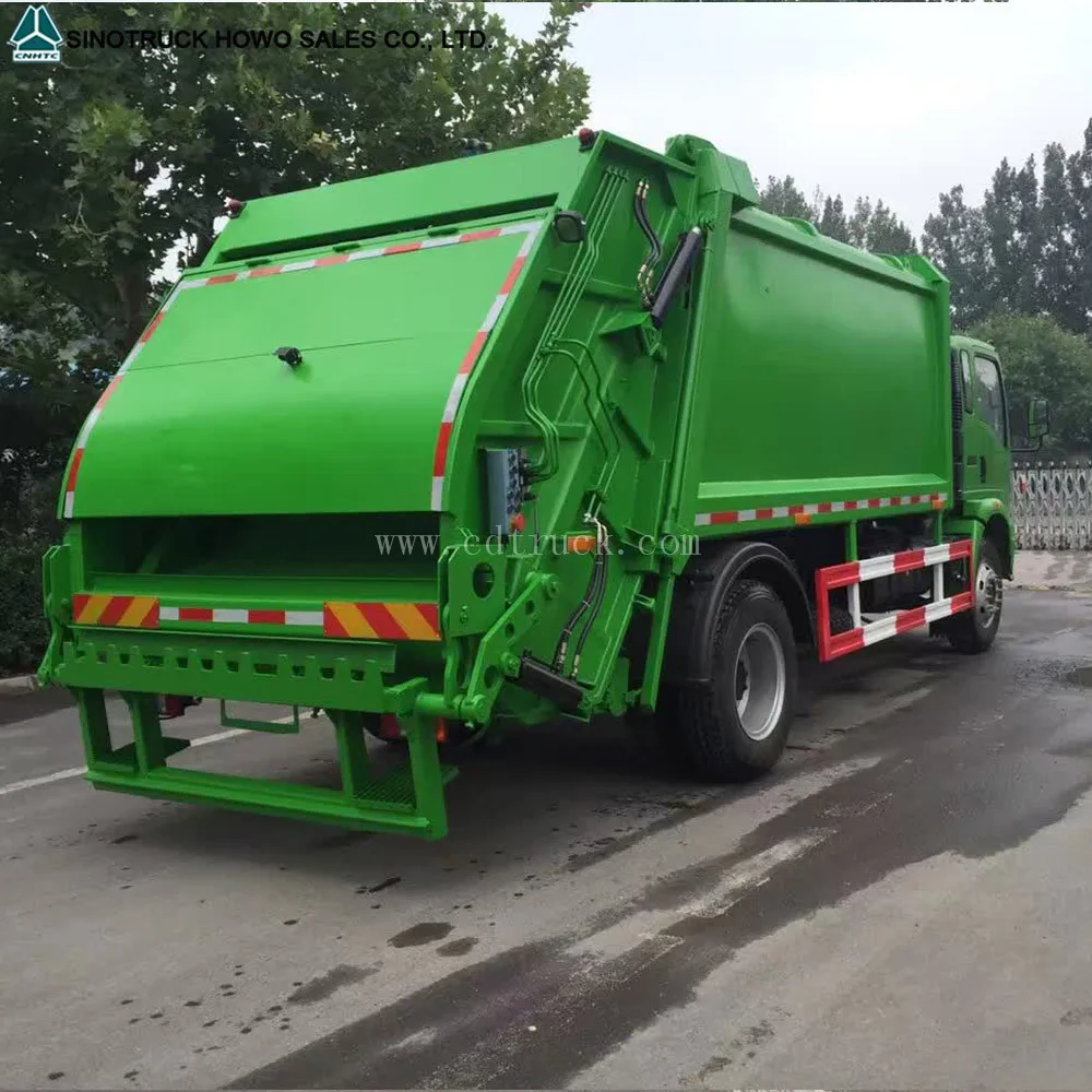 
 Sinotruk новый и используется 8cbm compactor мусоровоз для продажи  