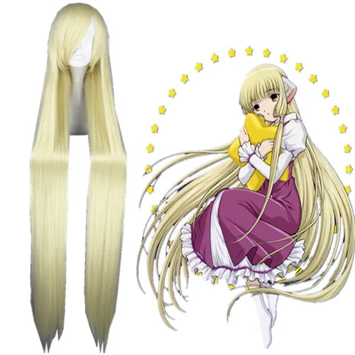 High Quality 130cm Long Anime Chobits Eruda Blonde Women Straight Cosplay Wigs Buy Cosplay Wig Long Cosplay Wig Chobits Eruda Wig Product On Alibaba Com