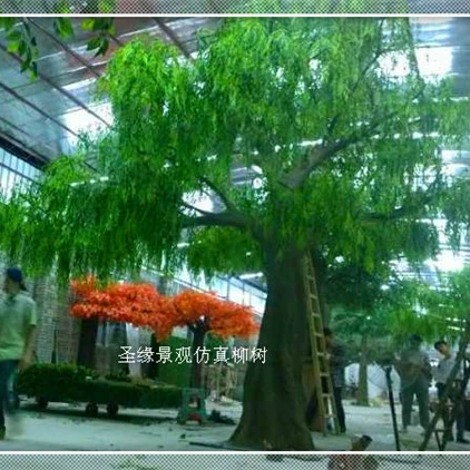 Qingyuan Landscape Artificial Weeping Willow Tree