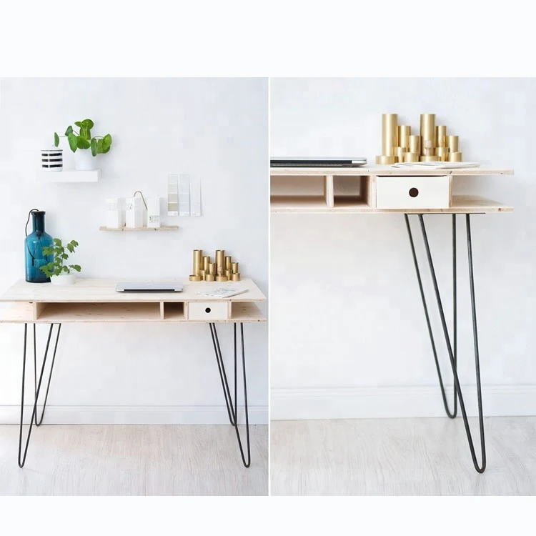 Металлическая шпилька для ножек стола журнального