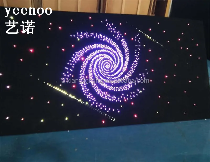 Luxurious Popular Twinkle Star Ceiling Pmma End Glow Fiber Optic Light Kit for Star Sky Ceiling