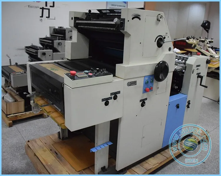 Disen Factory Outlet High Precision Single Color Offset Printing Machine Price List