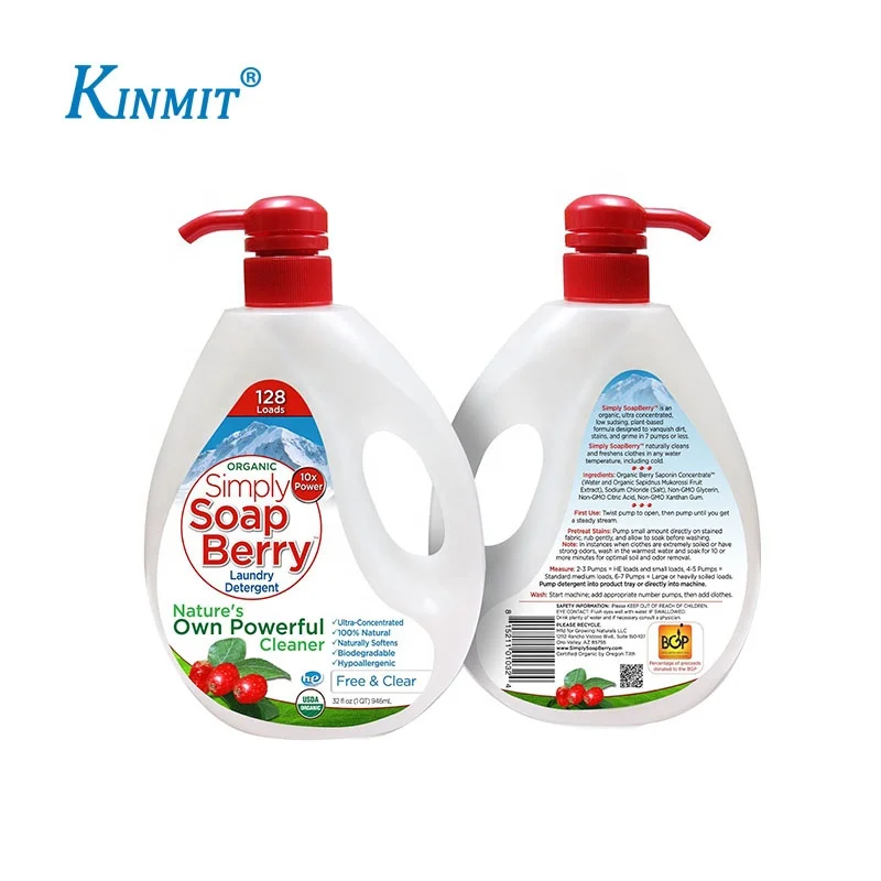 Kinmit Custom Printed Liquid Detergent Bottle Label Sticker, Waterproof  Bottle Labels for Liquid Soap
