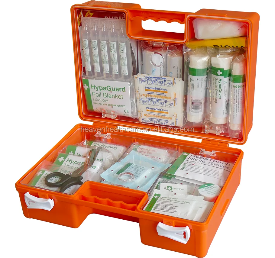 Din13157 Standard First-aid Empty First Aid Kit Custom Boxes Plastic ...