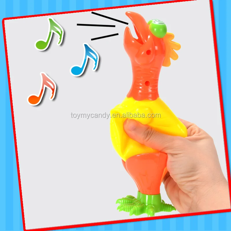 New Products Cheap Candy Toys Plastic Easter Chick Duck Toy with Candy Plastic Easter Toy for Kids