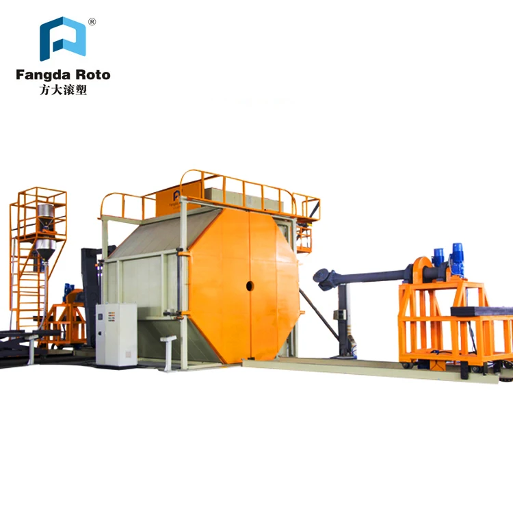 Polyethylene Water Tank Plastic Making Machine Rotational Molding Machine for Sale