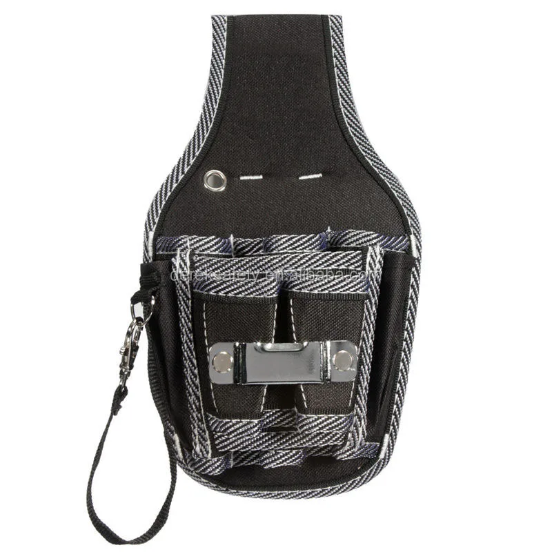 Electrician Waist Pocket Belt Tool Pouch Bag Screwdriver Utility Kit Holder 