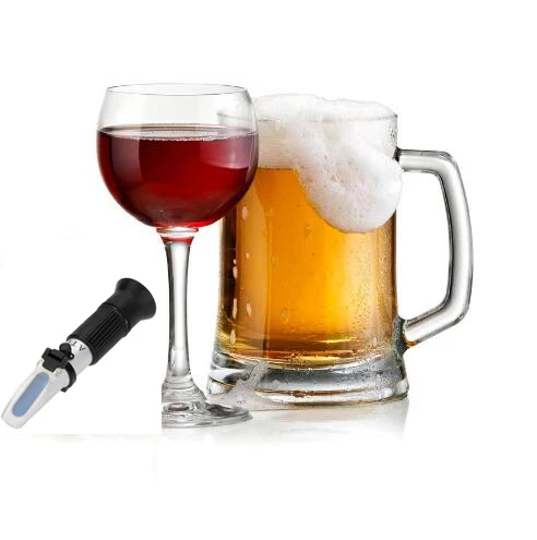 
 0-32% пивной рефрактометр 1,000-1,120 сусло SG автоматический рефрактометр  