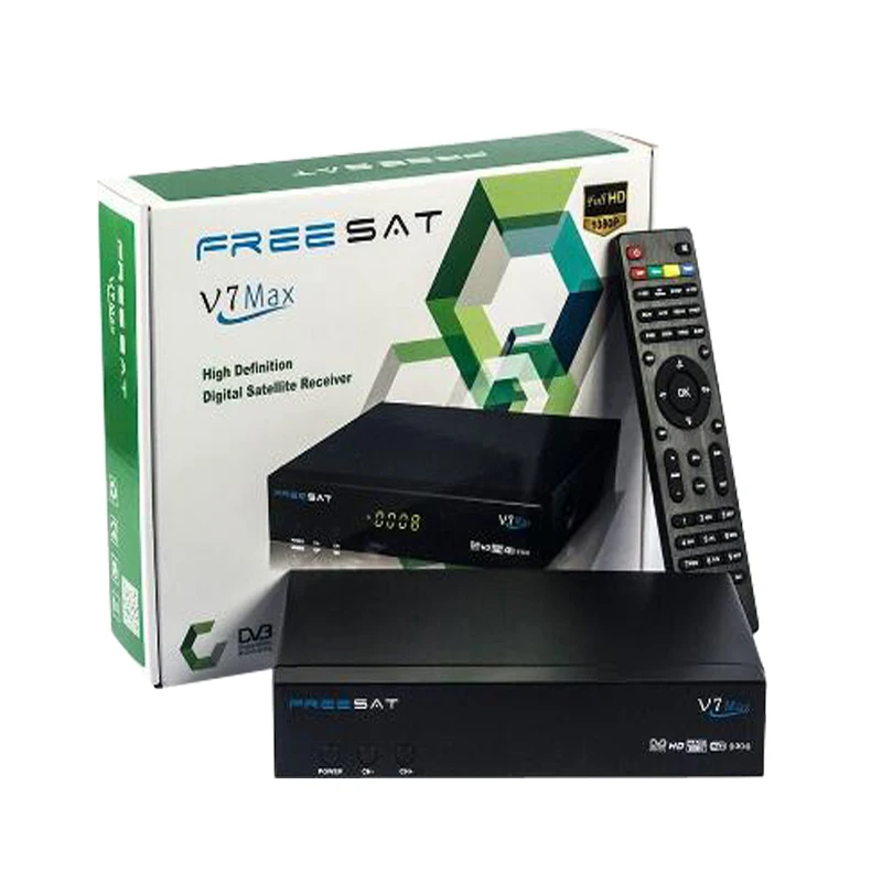 Freesat V7 Max Newest Digital Satellite Receiver Super Max Freesat V7 Max Dvb S2 سعر المصنع شراء Freesat V7 Max Freesat V8 Super Freesat V7 Max Freesat V8