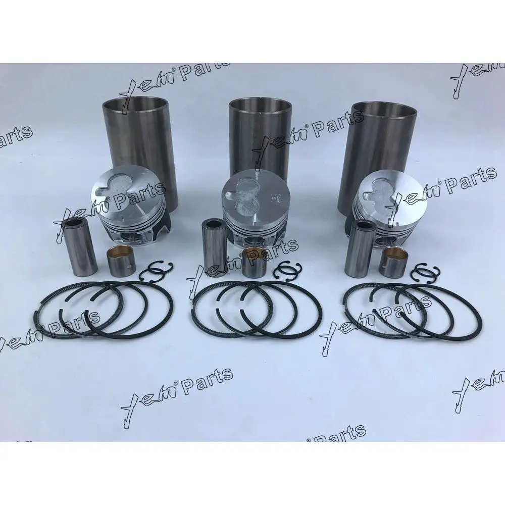 3LD1 Pistons Rings Set With Cylinder Liner for Isuzu Engine