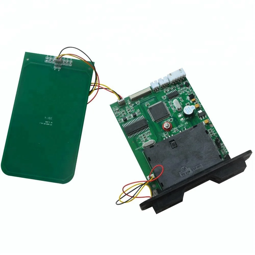 Kiosk Manual Half Insert Contact Ic Chip Card Contactless Rfid Rf Card