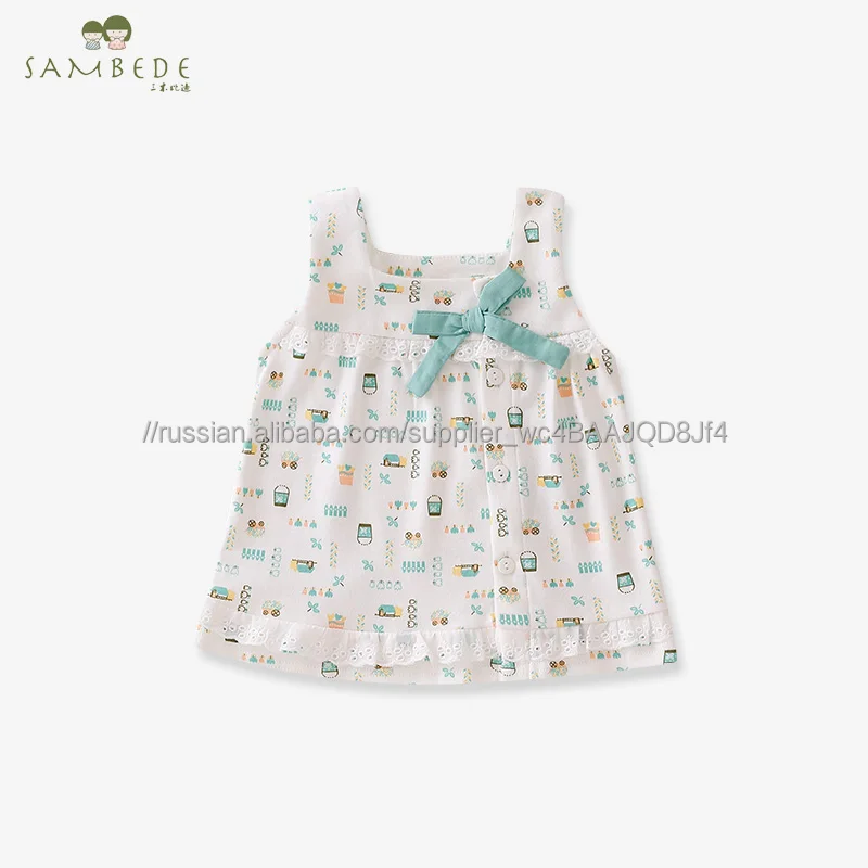 
 Sambede детская одежда для маленьких девочек платья для девочек для летнего сезона SME0457  
