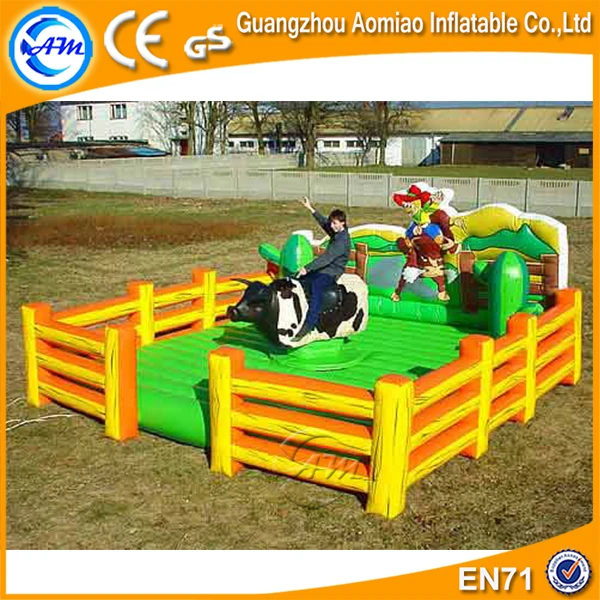 Amazing Factory Price Simulator Inflatable Rodeo Bull Ride Game Inflatable Mechanical Bull Rodeo Penis Bull Parts Game for Sale