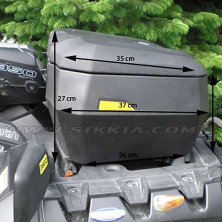 SIKKIA ATV Trunk & Cargo Box, 66L Storage Solution with Locking