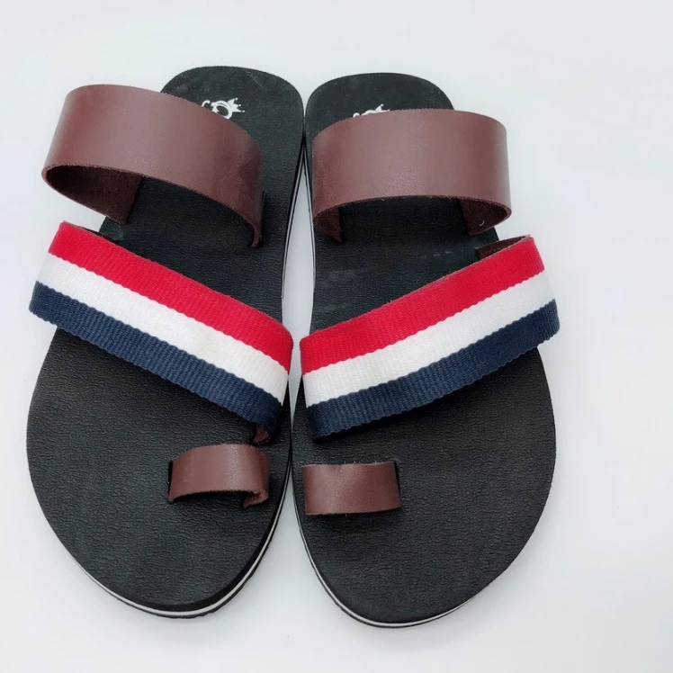 rubber sole slippers mens