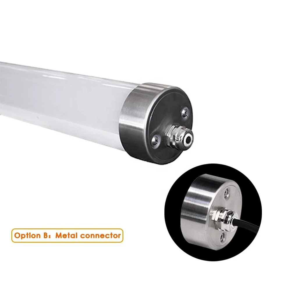 ShineLong 1,2 м 36 Вт ip69k светодиодные трубчатые осветительные приборы IK10 с регулируемой яркостью светодиодный светильник с тройной защитой