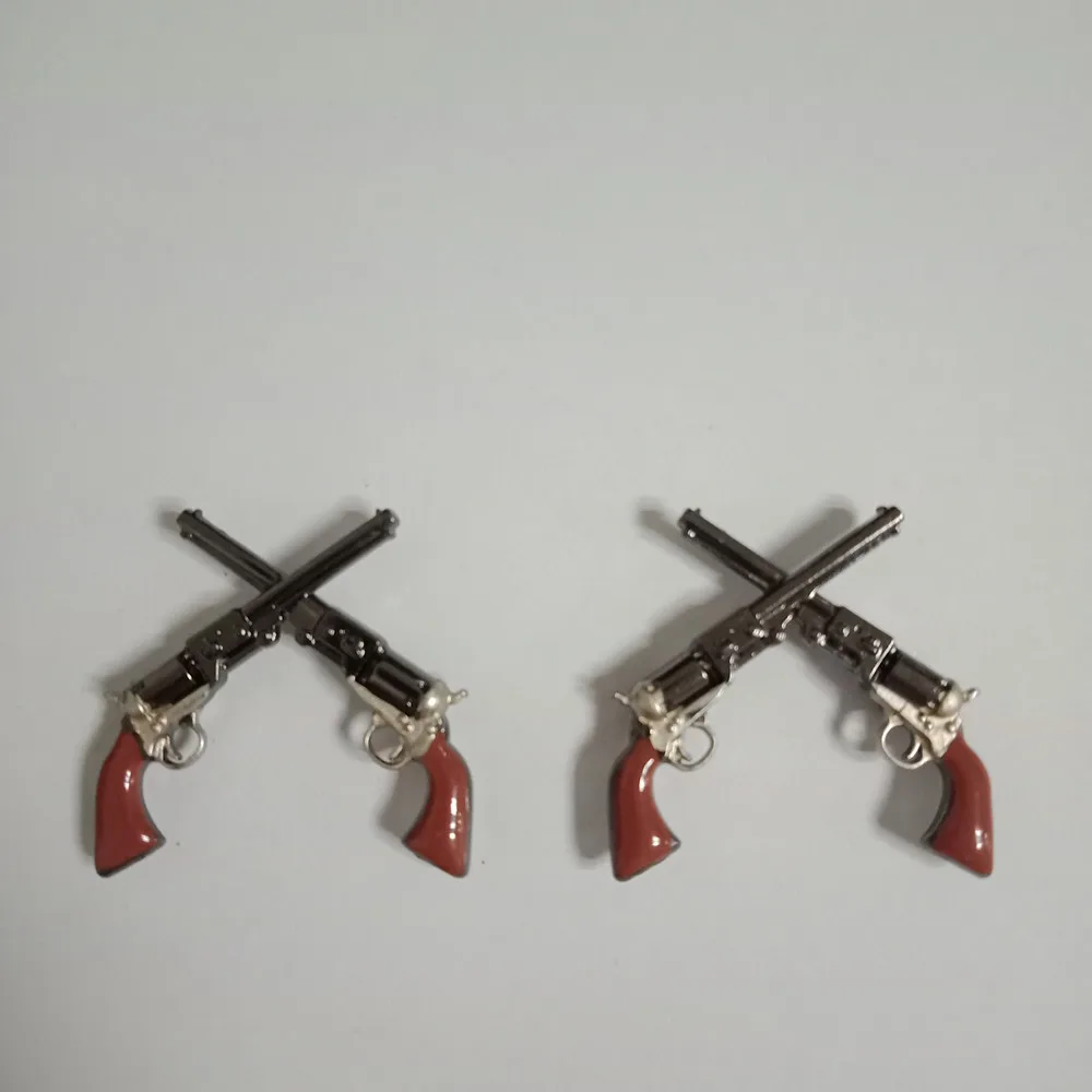 Copper Cross Gun Conchos Size 1 - 1/4