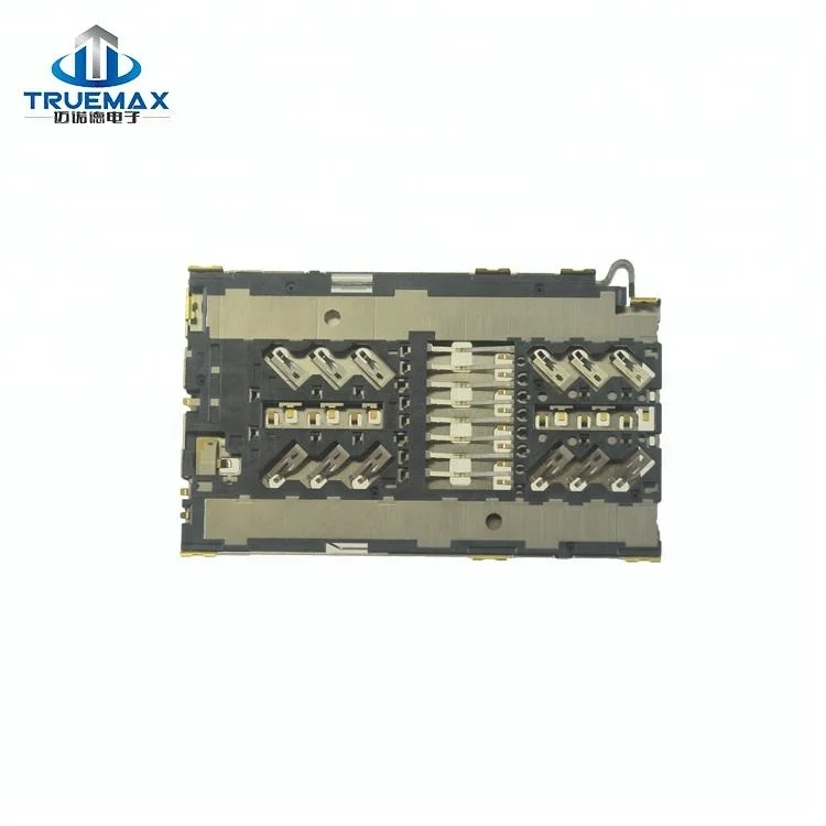 Micro SD Sim Card Tray Socket Slot Adapter Connector Reader for Samsung Galaxy S9 Plus G960 G965 Container Holder Parts