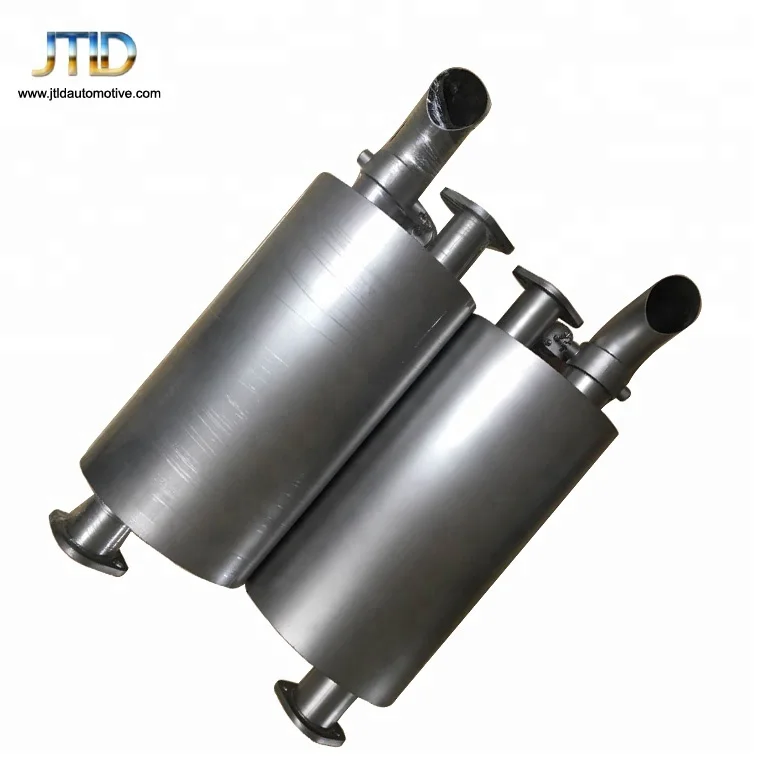 Welding Flanged Exhaust Muffler With Remote Control Valve