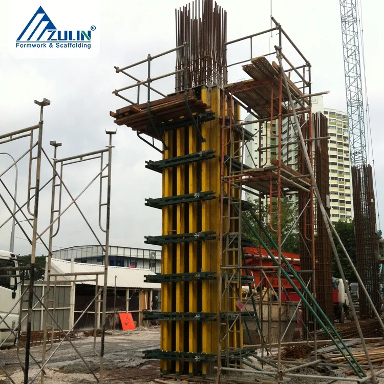Alibaba.com: ZULIN Steel Column Shuttering Plates for Concrete Slab ...