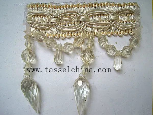 
Лидер продаж 2013, бахрома с бусинами в форме капли для штор 