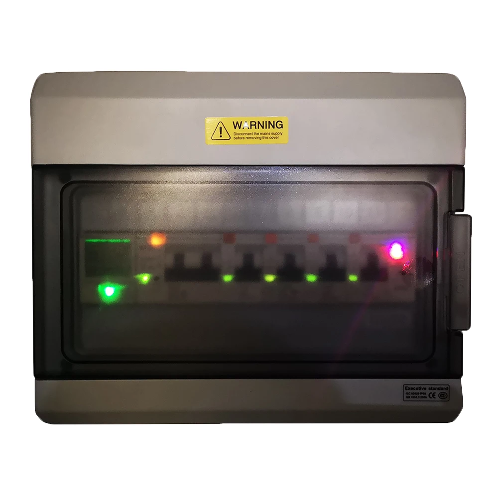 Mantunsci Smart AIoT Electrical Distribution Box WIFI Circuit Breaker MTS3 Smart Mcb Meter Wifi Mcb Remote Control