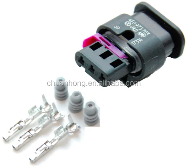 
 3-контактный разъем для AUDI VW Skoda сиденья разъем 4F0 973 703 4F0973703  