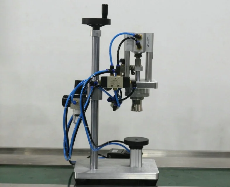 YXJ Semi Automatic Perfume Bottle Crimping Machine