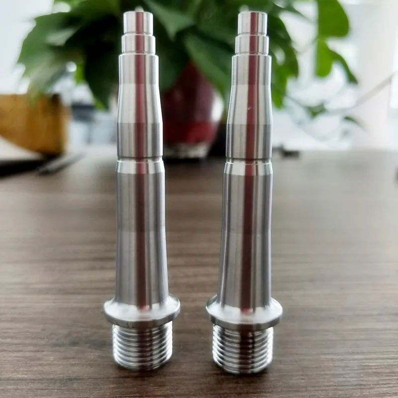 Pytitans Titanium Nut Bolt M8*35 Pedal Spindle Axle For Shimano